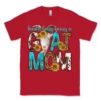 Red kinda busy being a goat mom Classic Tee - texasbilliewilder