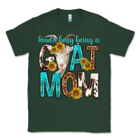 Sports Green kinda busy being a goat mom Classic Tee - texasbilliewilder