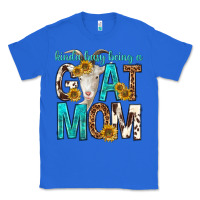 True Royal kinda busy being a goat mom Classic Tee - texasbilliewilder