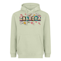 Matcha daisy grandma Heavyweight Hoodie - AdoDesignShop