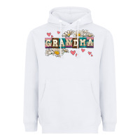White daisy grandma Heavyweight Hoodie - AdoDesignShop