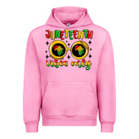 Fuchsia Pink juneteenth vibes only Urban Hoodie - MaliasSmallBusiness