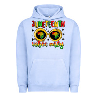 Pigment Grape Ice juneteenth vibes only Urban Hoodie - MaliasSmallBusiness