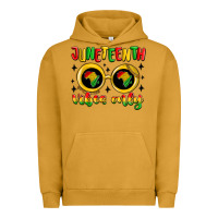 Pigment Peanut Butter juneteenth vibes only Urban Hoodie - MaliasSmallBusiness