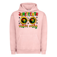Pigment Salmon juneteenth vibes only Urban Hoodie - MaliasSmallBusiness
