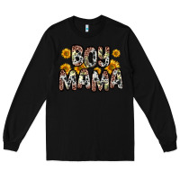 Black boy mama Long Sleeve Tee - Zillion Design Studio