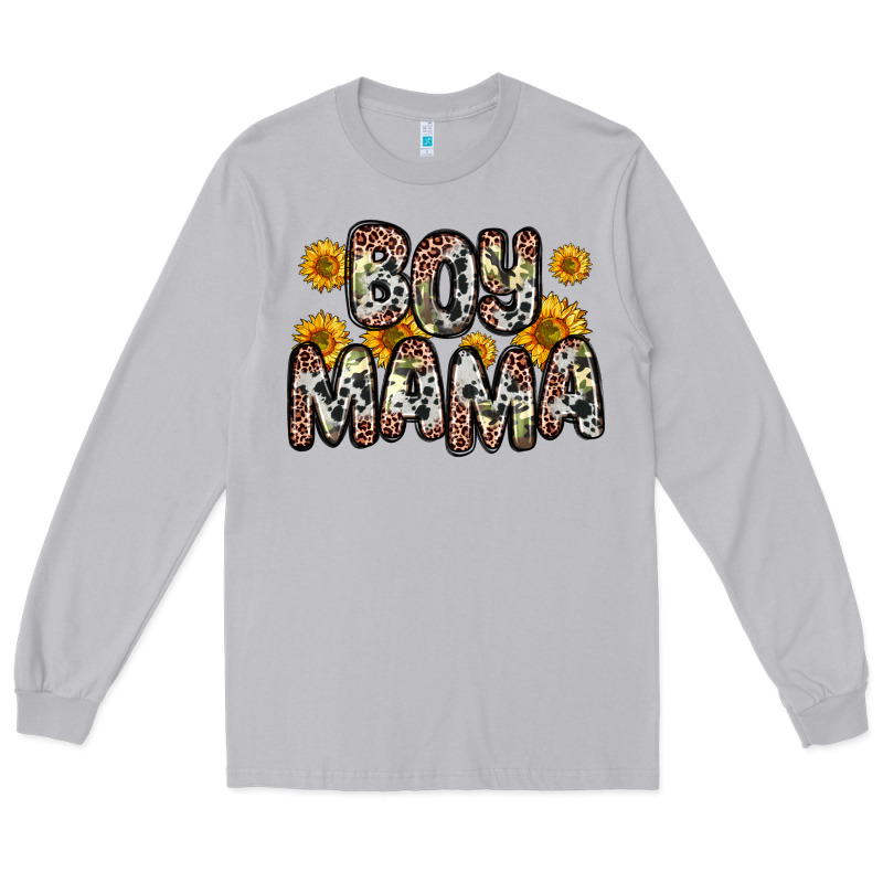 Boy Mama Long Sleeve Tee by Zillion Design Studio | Teevron