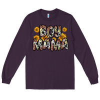 Plum boy mama Long Sleeve Tee - Zillion Design Studio