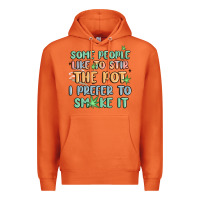 Carrot some people like to stir the pot i prefer to smoke Premium Hoodie - MaliasSmallBusiness
