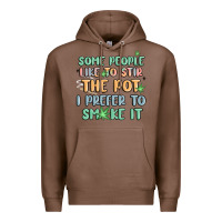 Chestnut some people like to stir the pot i prefer to smoke Premium Hoodie - MaliasSmallBusiness