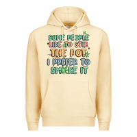 Pina Colada some people like to stir the pot i prefer to smoke Premium Hoodie - MaliasSmallBusiness