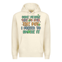 Sandshell some people like to stir the pot i prefer to smoke Premium Hoodie - MaliasSmallBusiness