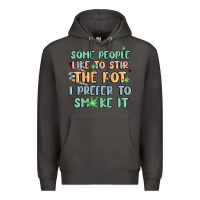 Smoke some people like to stir the pot i prefer to smoke Premium Hoodie - MaliasSmallBusiness