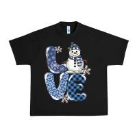 Black love snowman Urban Heavy Tee - MaliasSmallBusiness
