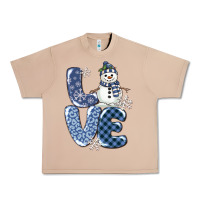 Burro love snowman Urban Heavy Tee - MaliasSmallBusiness