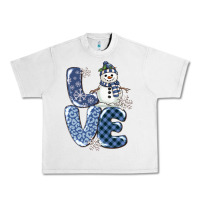 Lunar Rock love snowman Urban Heavy Tee - MaliasSmallBusiness