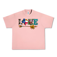 Salmon love texas serape cowhide cactus and sunflowers Urban Heavy Tee - Artiststas