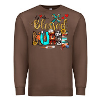 Chestnut blessed nurse Premium Sweatshirt - BundleAndBundleShop