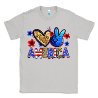 Moon Dust peace love america Classic Tee - Zillion Design Studio