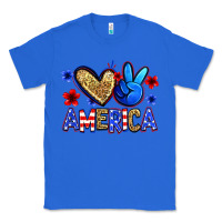 True Royal peace love america Classic Tee - Zillion Design Studio