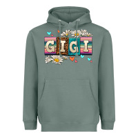 Sage daisy gıgı Heavyweight Hoodie - AdoDesignShop
