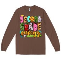 Chestnut second grade energy Long Sleeve Tee - texasbilliewilder