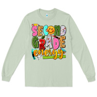 Matcha second grade energy Long Sleeve Tee - texasbilliewilder
