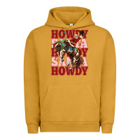 Pigment Peanut Butter howdy santa cowboy christmas Urban Hoodie - MaliasSmallBusiness