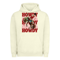 Pigment Pistachio howdy santa cowboy christmas Urban Hoodie - MaliasSmallBusiness