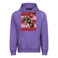 Tulip howdy santa cowboy christmas Urban Hoodie - MaliasSmallBusiness