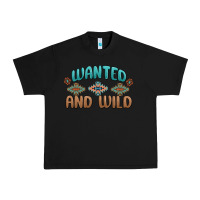 Black wanted and wild Urban Heavy Tee - MaliasSmallBusiness