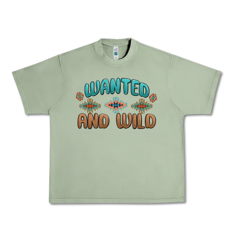 Wanted And Wild Urban Heavy Tee by MaliasSmallBusiness | Teevron