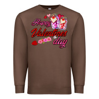 Chestnut happy valentines day Premium Sweatshirt - AdoDesignShop