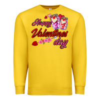 Lemon happy valentines day Premium Sweatshirt - AdoDesignShop