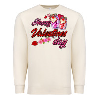 Sandshell happy valentines day Premium Sweatshirt - AdoDesignShop