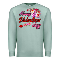 Seafoam happy valentines day Premium Sweatshirt - AdoDesignShop