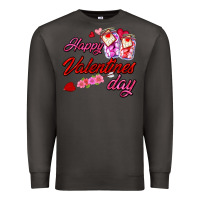 Smoke happy valentines day Premium Sweatshirt - AdoDesignShop