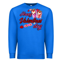 True Royal happy valentines day Premium Sweatshirt - AdoDesignShop