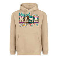 Mushroom daisy blessed mama Heavyweight Hoodie - AdoDesignShop