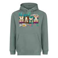 Sage daisy blessed mama Heavyweight Hoodie - AdoDesignShop