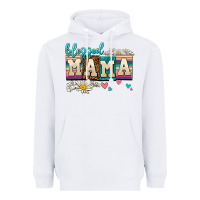 White daisy blessed mama Heavyweight Hoodie - AdoDesignShop