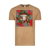 Vintage Camel Christmas merino Vintage Tee - BarkalooDesign
