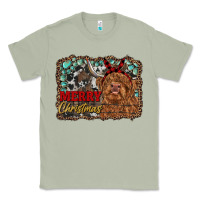 Matcha merry christmas highland cow Classic Tee - RanaPortraitStore