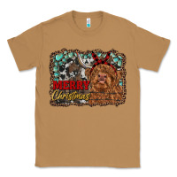 Toasted Coconut merry christmas highland cow Classic Tee - RanaPortraitStore