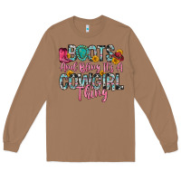 Toasted Coconut boots and bling it s a cowgirl thing Long Sleeve Tee - Zillion Design Studio