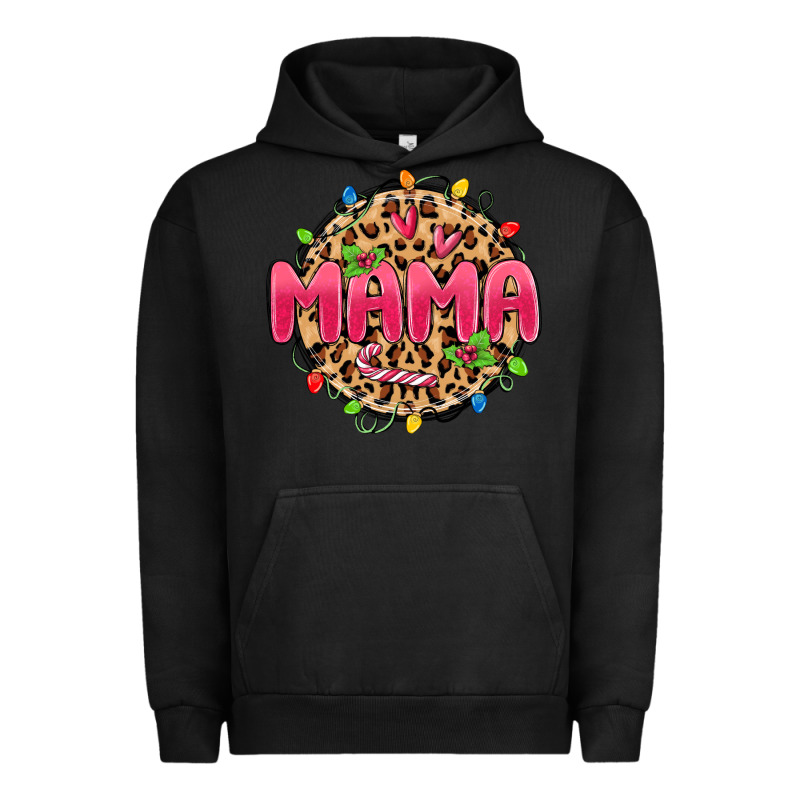 Mama Christmas Lights Urban Hoodie by MaliasSmallBusiness | Teevron