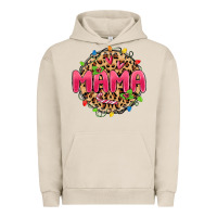 Pigment French Oak mama christmas lights Urban Hoodie - MaliasSmallBusiness