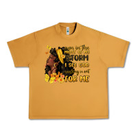 Peanut Butter even in the midst of my storm i see god Urban Heavy Tee - MaliasSmallBusiness
