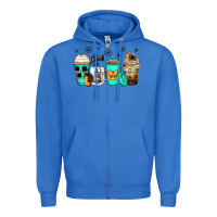 True Royal photography coffee cups Zipper Hoodie - Zillion Design Studio