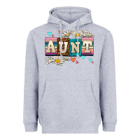 Heather Grey daisy aunt Heavyweight Hoodie - AdoDesignShop